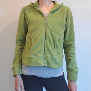 Patagonia Small Green Fleece Full-Zip Hoodie